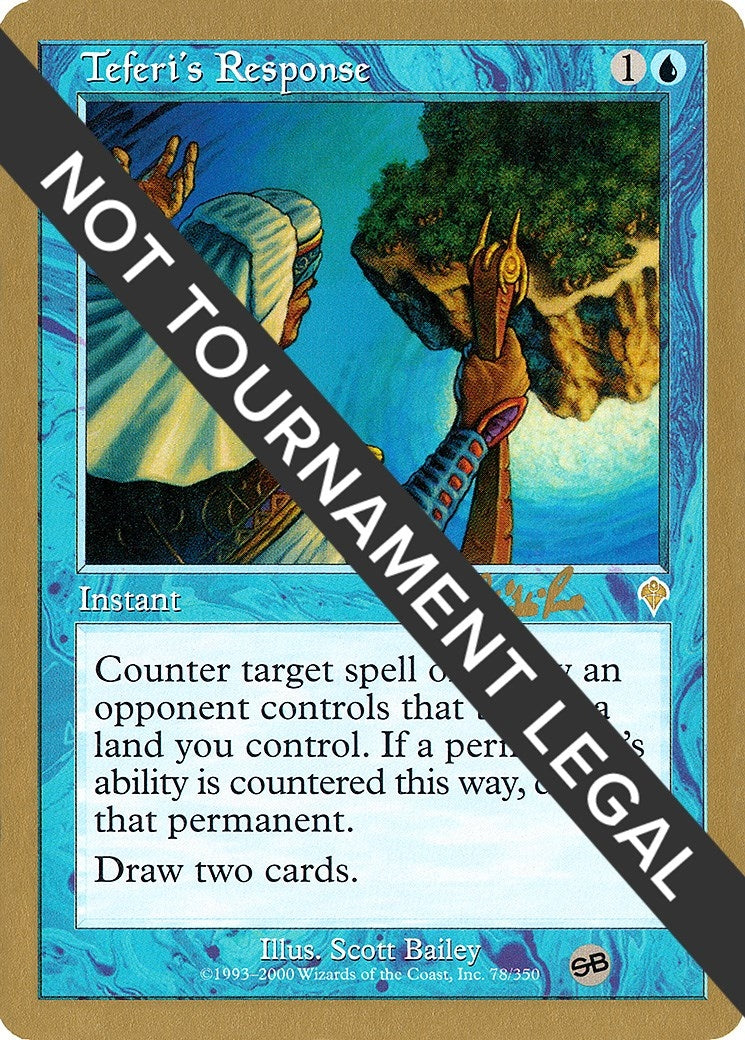 Teferi's Response - 2002 Carlos Romao (INV) (SB) (WCD)