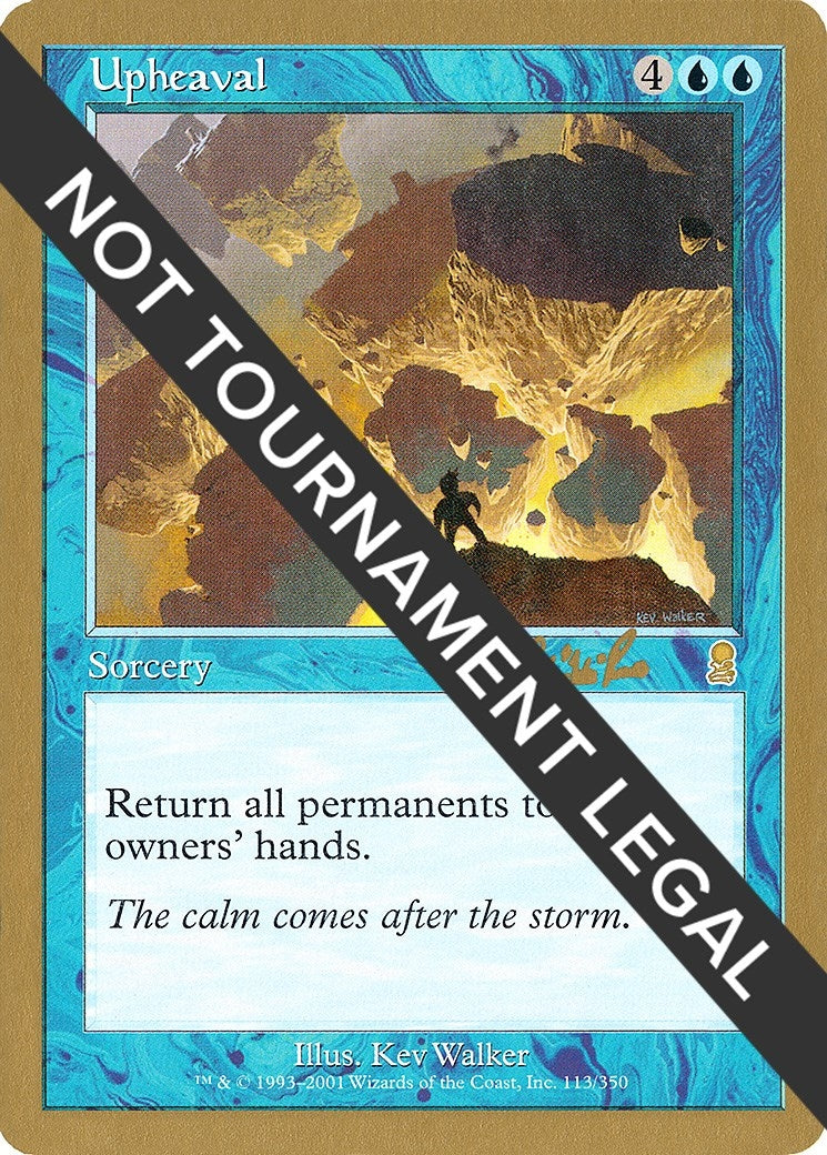 Upheaval - 2002 Carlos Romao (ODY) (WCD)