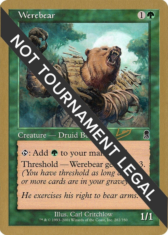 Werebear - 2002 Raphael Levy (ODY) (WCD)