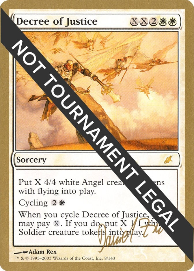 Decree of Justice - 2003 Daniel Zink (SCG) (WCD)