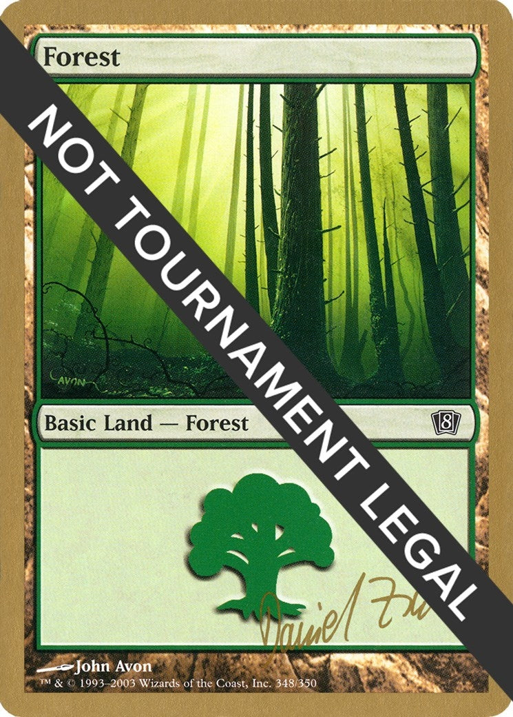 Forest (348) - 2003 Daniel Zink (8ED) (WCD)