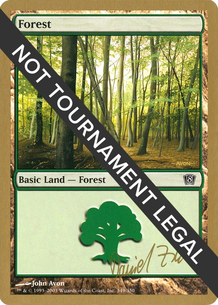 Forest (349) - 2003 Daniel Zink (8ED) (WCD)