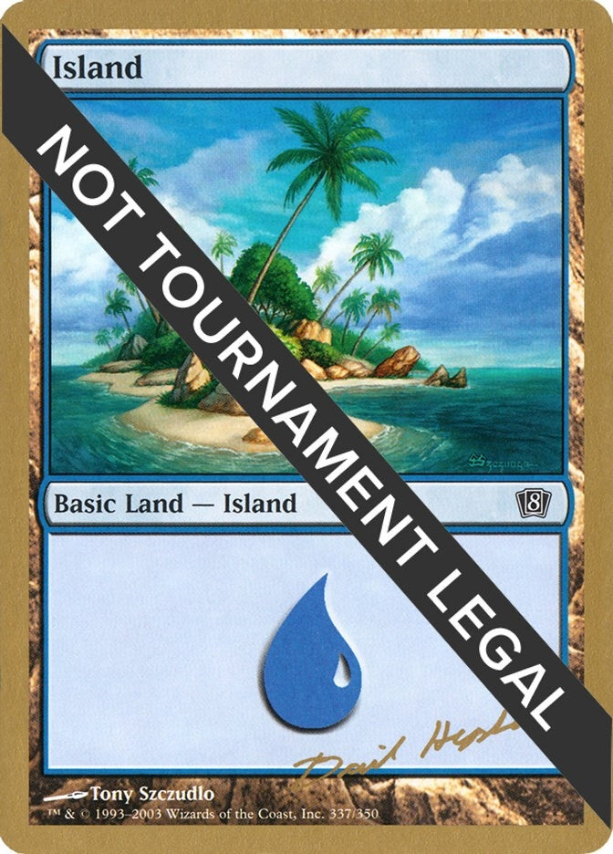 Island (337) - 2003 Daniel Zink (8ED) (WCD)