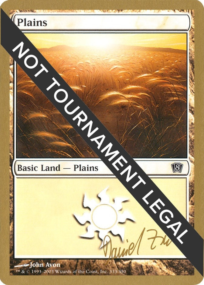 Plains (333) - 2003 Daniel Zink (8ED) (WCD)