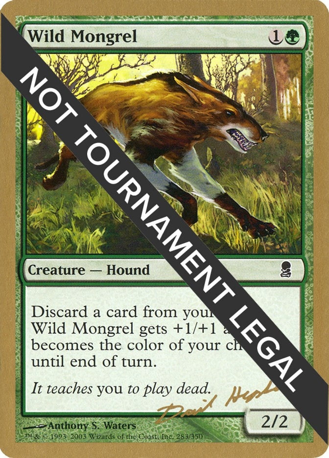 Wild Mongrel - 2003 Dave Humpherys (ODY) (WCD)