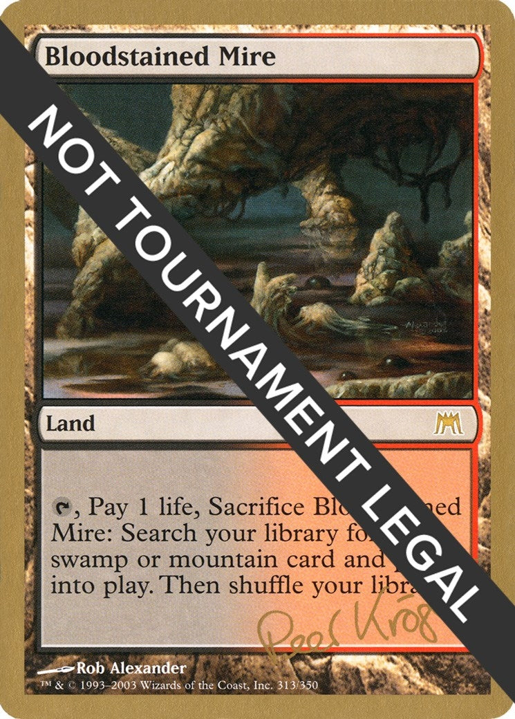 Bloodstained Mire - 2003 Peer Kroger (ONS) (WCD)