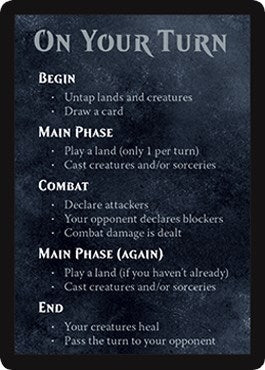 Rules Card (Spellslinger - Boros) (UMP)
