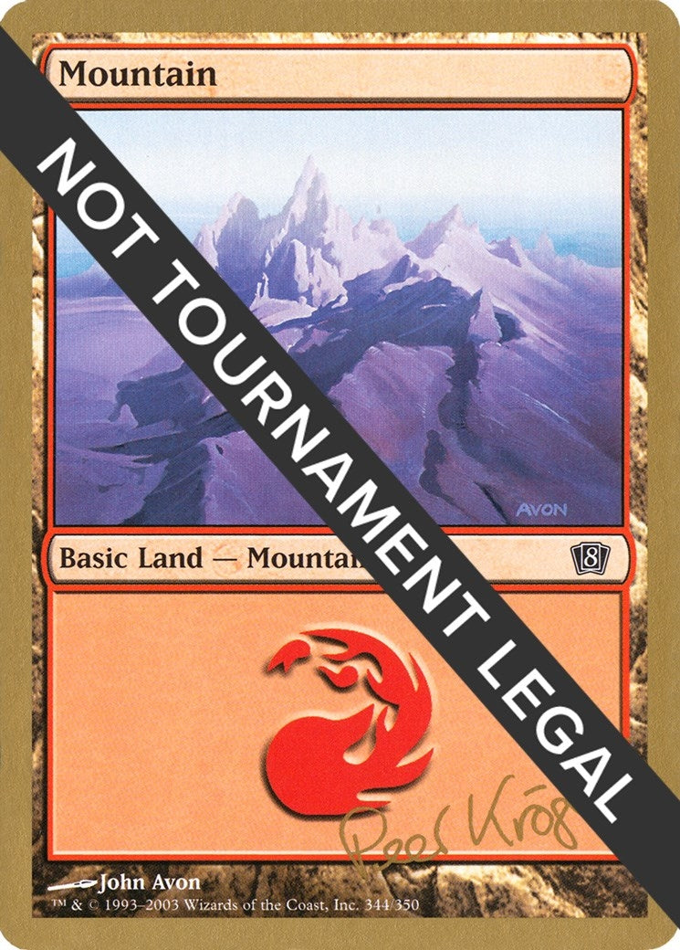 Mountain (344) - 2003 Peer Kroger (8ED) (WCD)
