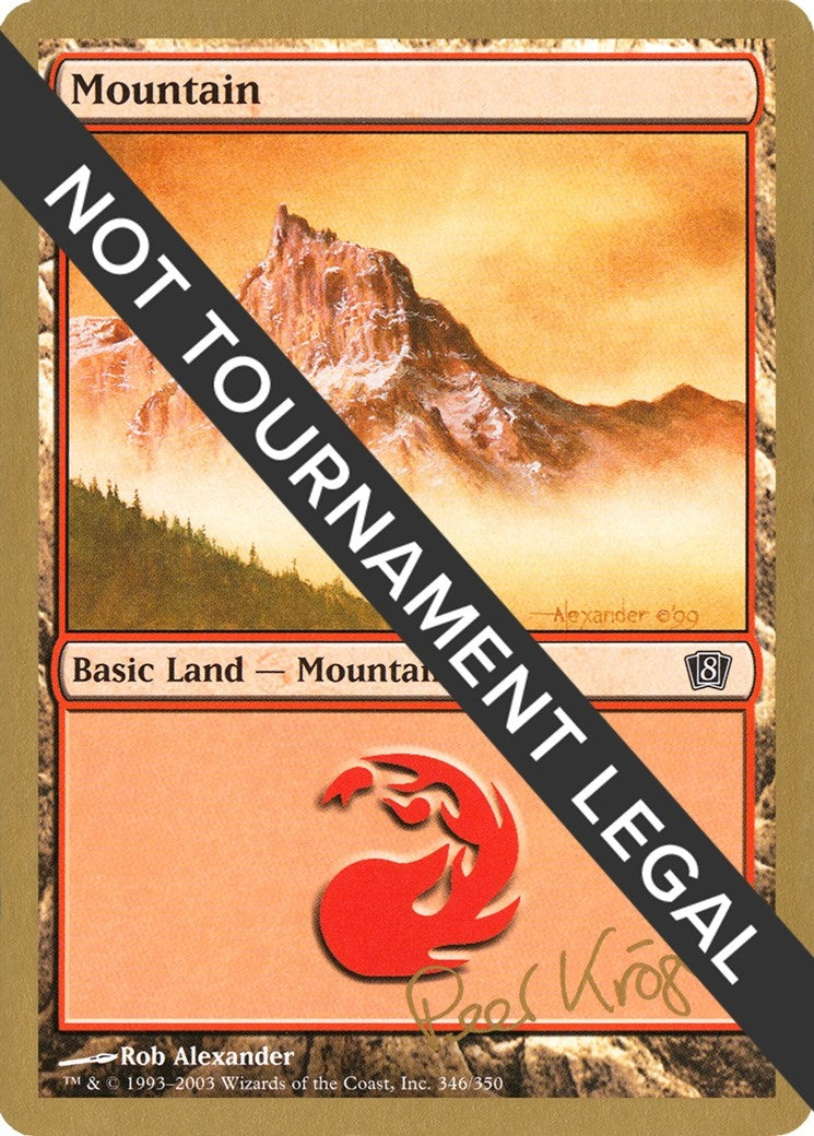 Mountain (346) - 2003 Peer Kroger (8ED) (WCD)