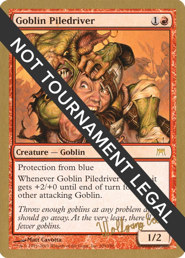 Goblin Piledriver - 2003 Wolfgang Eder (ONS) (WCD)