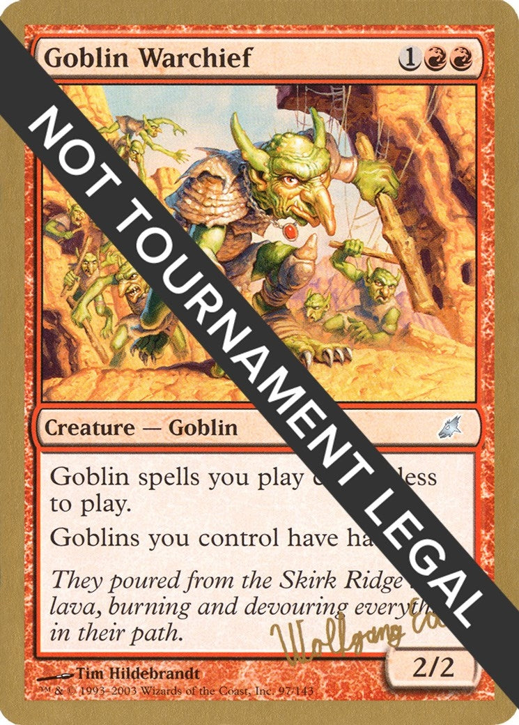 Goblin Warchief - 2003 Wolfgang Eder (SCG) (WCD)