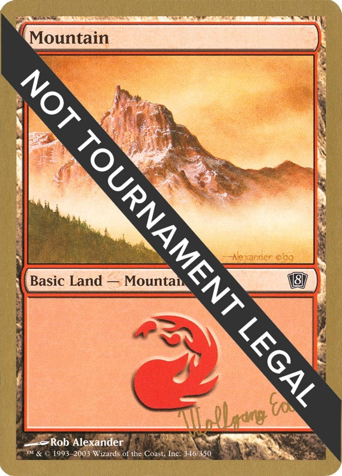 Mountain (346) - 2003 Wolfgang Eder (8ED) (WCD)