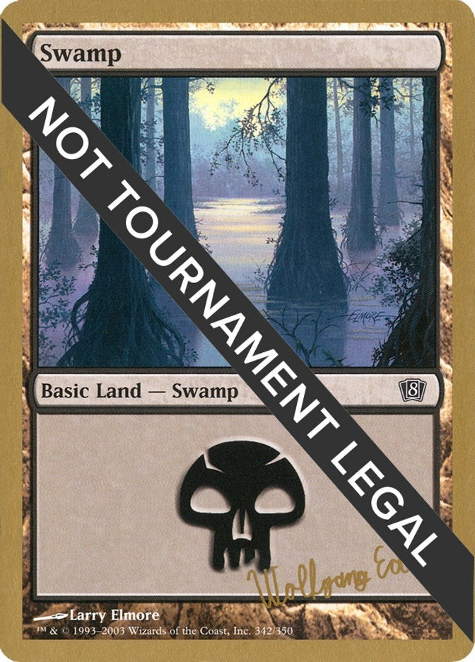 Swamp (342) - 2003 Wolfgang Eder (8ED) (WCD)