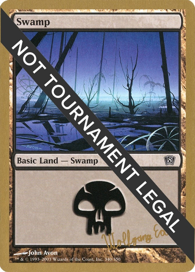 Swamp (340) - 2003 Wolfgang Eder (8ED) (WCD)