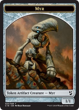Myr (023) // Thopter (025) Double-Sided Token (23 // 25) (C18)