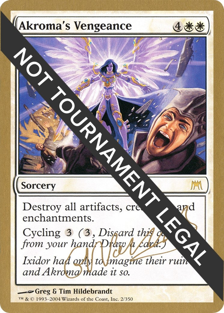 Akroma's Vengeance - 2004 Gabriel Nassif (ONS) (WCD)