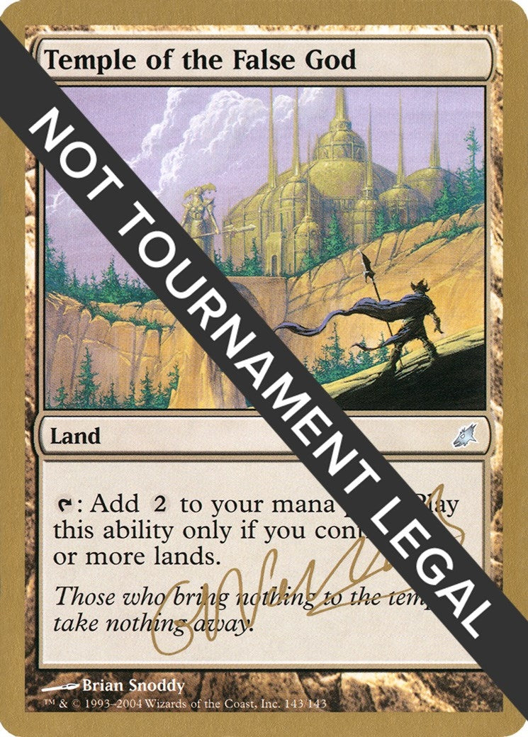 Temple of the False God - 2004 Gabriel Nassif (SCG) (WCD)
