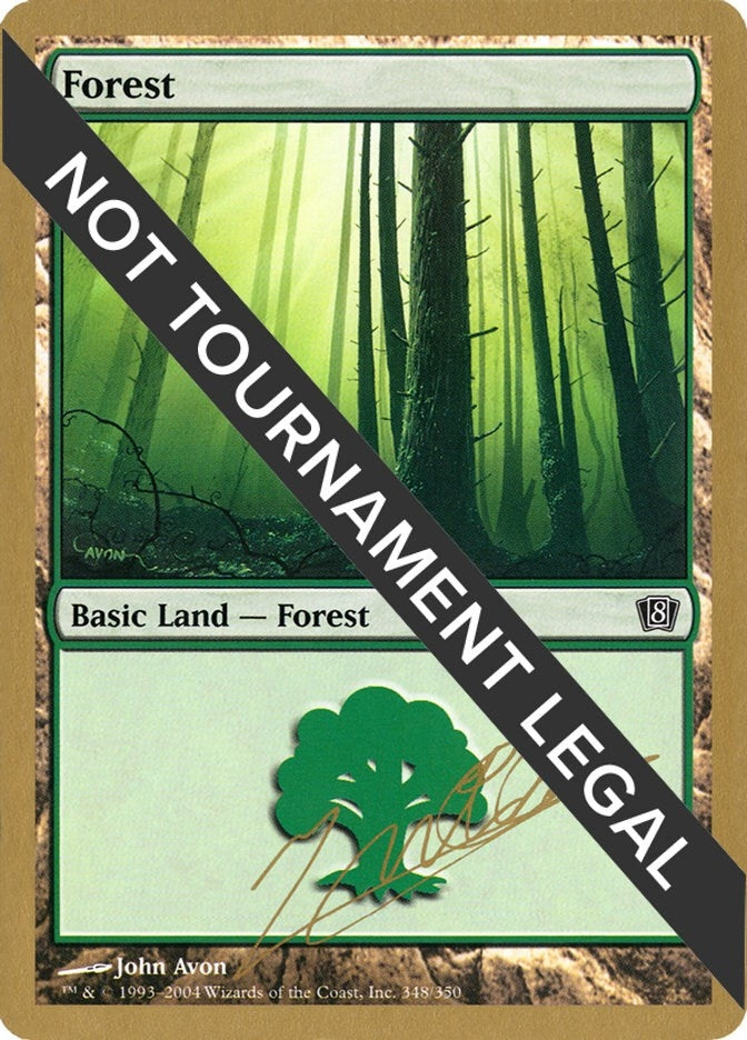 Forest (348) - 2004 Julien Nuijten (8ED) (WCD)