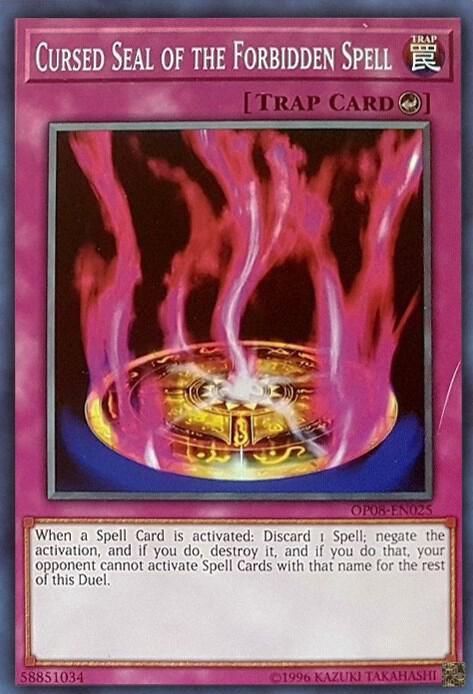 Cursed Seal of the Forbidden Spell (OP08-EN025) (OP08)