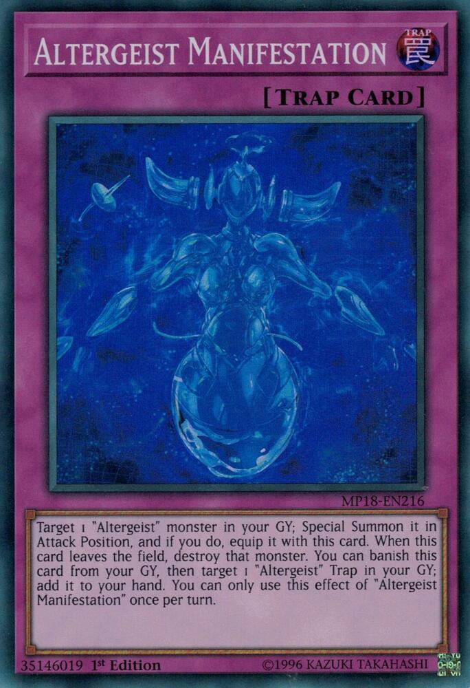 Altergeist Manifestation (MP18-EN216) (MP18)