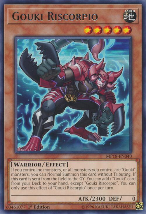 Gouki Riscorpio (MP18-EN040) (MP18)