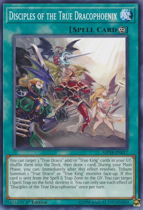 Disciples of the True Dracophoenix (MP18-EN017) (MP18)