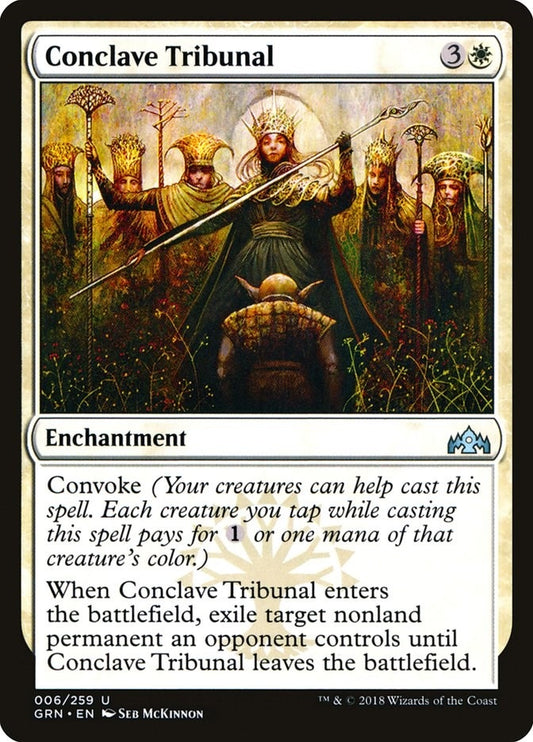 Image for Conclave Tribunal (6) (GRN) - Magic: The Gathering