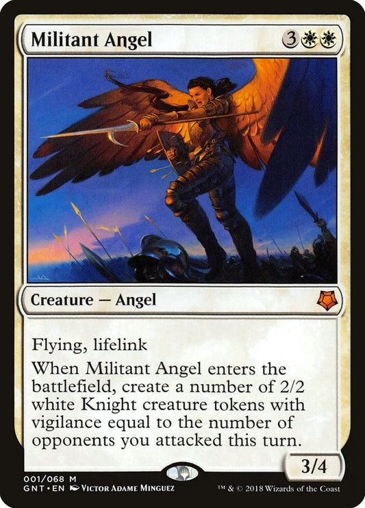 Image for Militant Angel (1) (GNT) - Magic: The Gathering