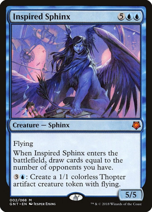 Image for Inspired Sphinx (2) (GNT) - Magic: The Gathering