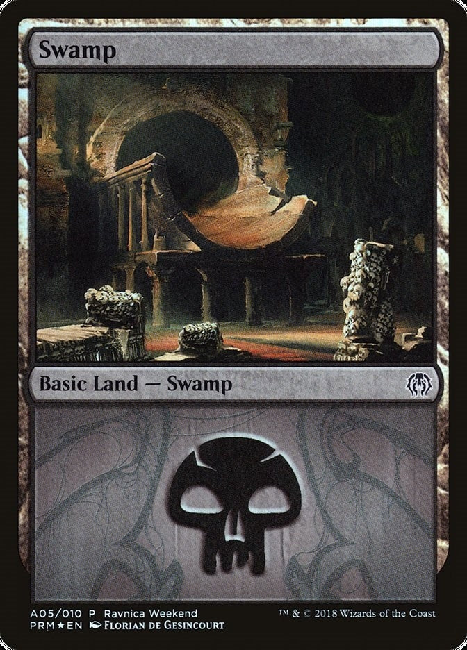 Swamp - Golgari (A05) (5) (LARP)