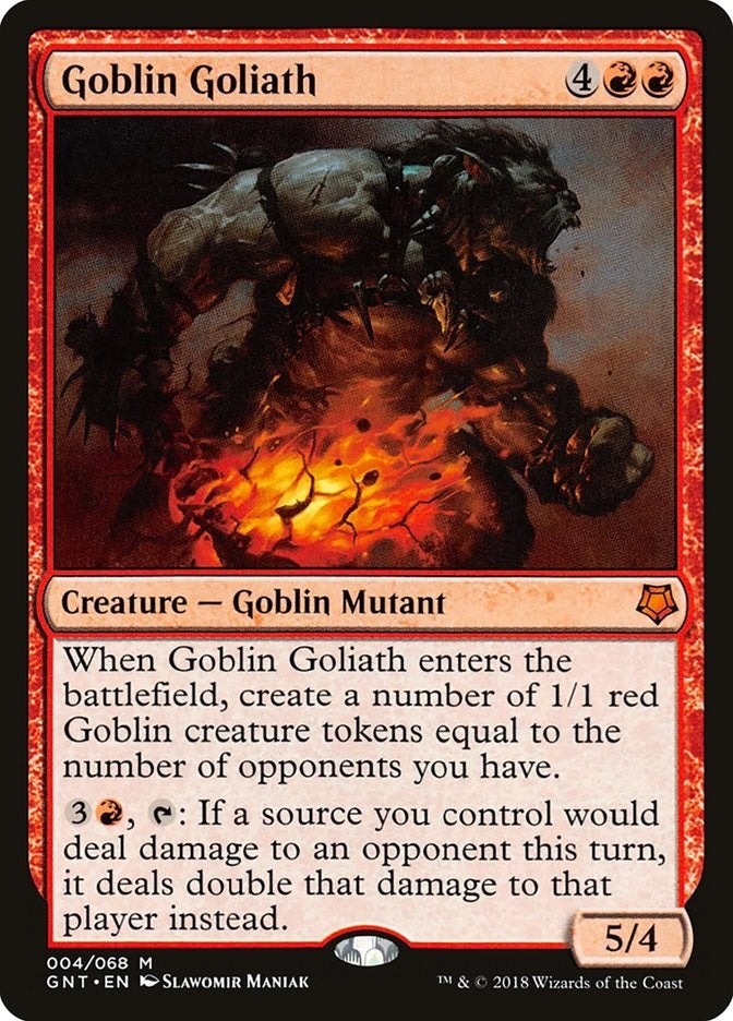Goblin Goliath (4) (GNT)