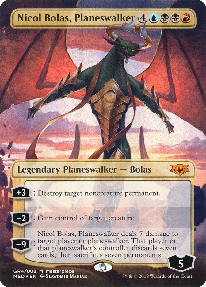 Nicol Bolas, Planeswalker (GR4) (MED)