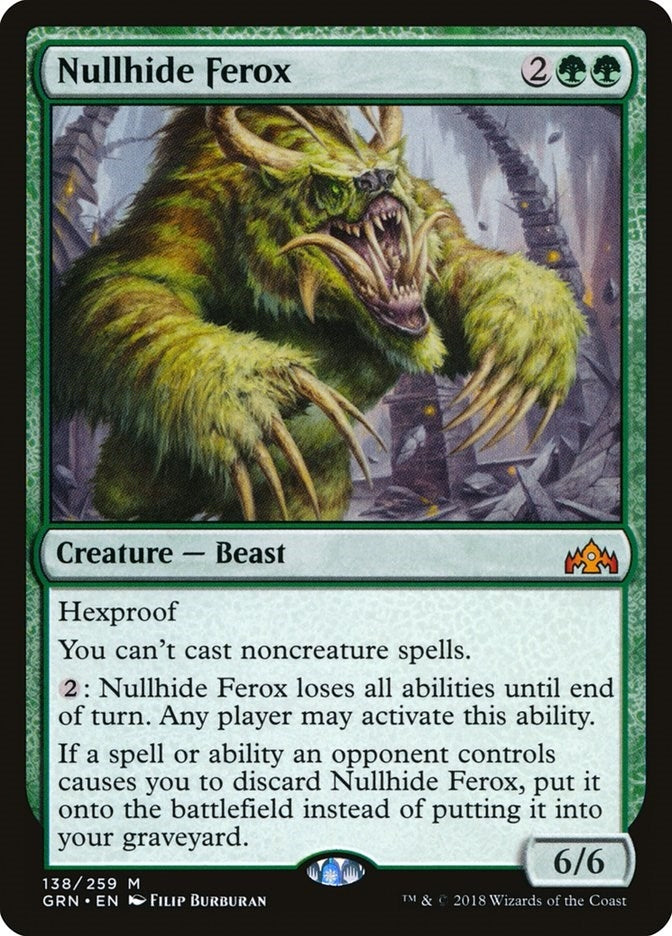 Nullhide Ferox (138) (GRN)