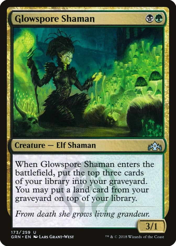 Glowspore Shaman (173) (GRN)
