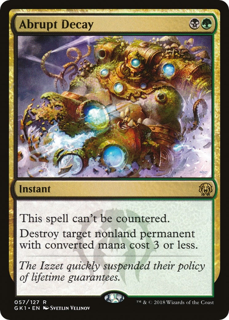 Abrupt Decay (57) (GR1)