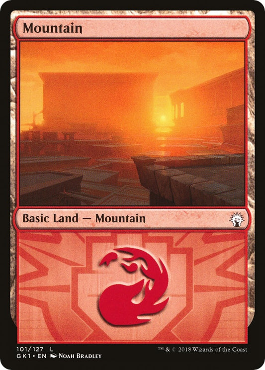 Image for Mountain (101) (101) (GR1) - Magic: The Gathering