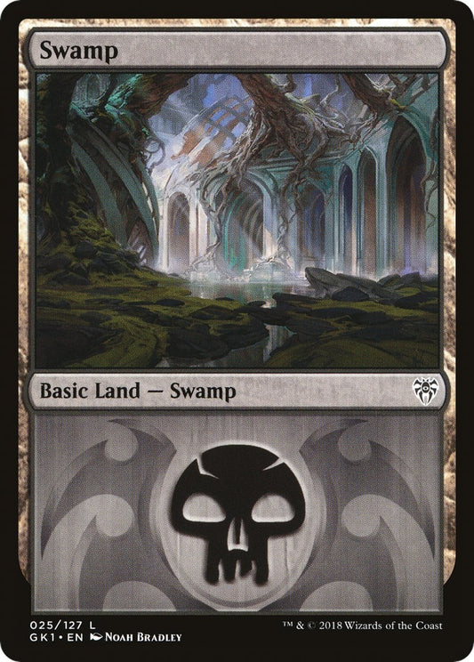 Image for Swamp (025) (25) (GR1) - Magic: The Gathering