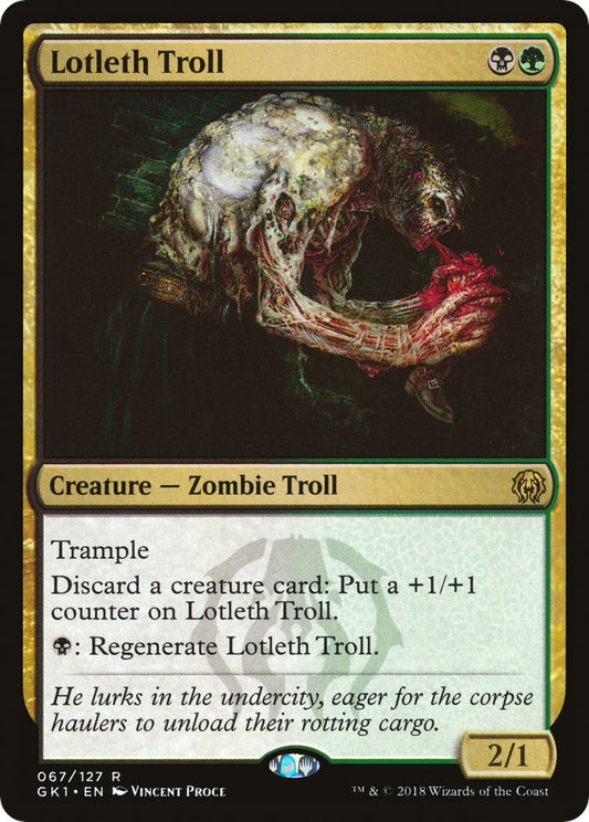 Image for Lotleth Troll (67) (GR1) - Magic: The Gathering