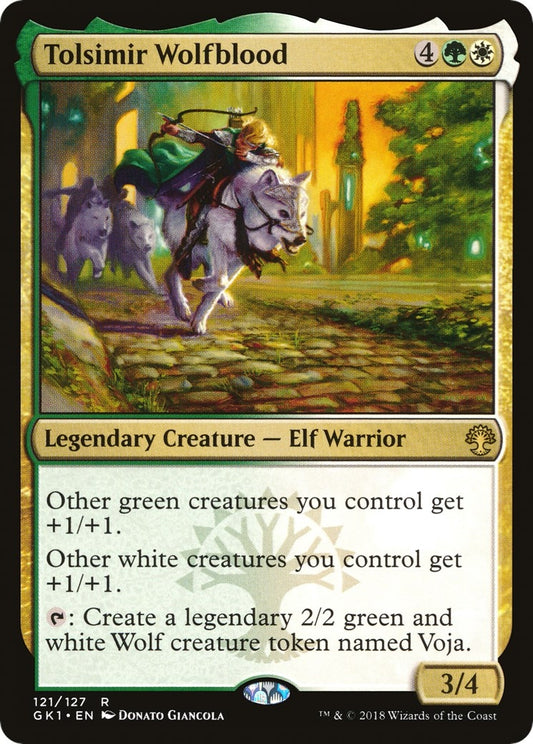 Image for Tolsimir Wolfblood (121) (GR1) - Magic: The Gathering