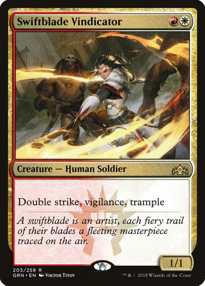 Swiftblade Vindicator (203) (GRN)