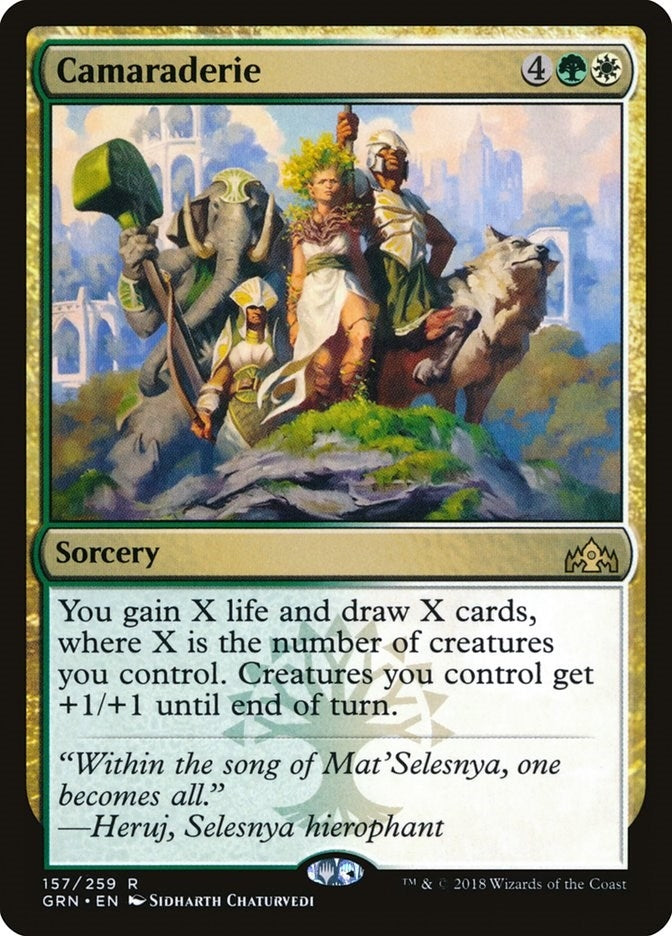 Camaraderie (157) (GRN)