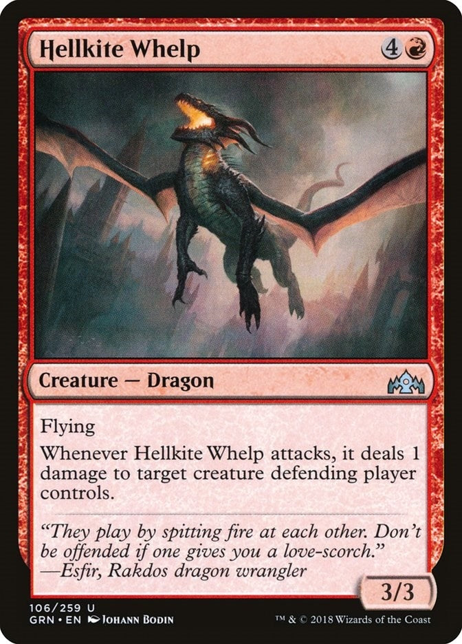 Hellkite Whelp (106) (GRN)