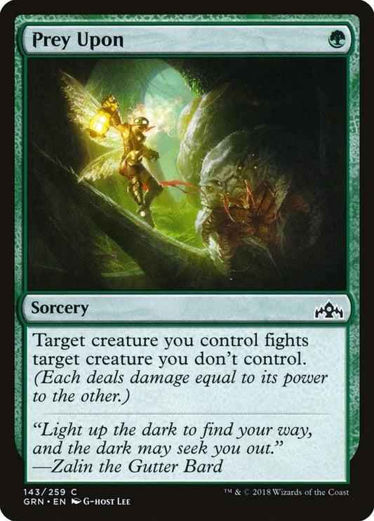 Image for Prey Upon (143) (GRN) - Magic: The Gathering