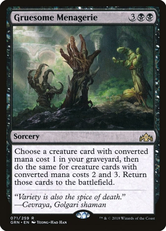 Image for Gruesome Menagerie (71) (GRN) - Magic: The Gathering