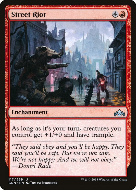 Image for Street Riot (117) (GRN) - Magic: The Gathering