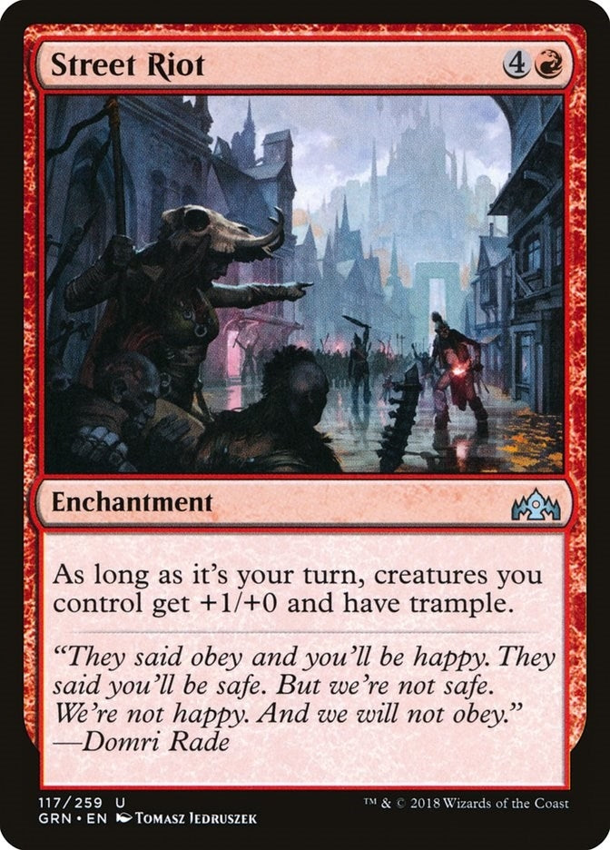 Street Riot (117) (GRN)