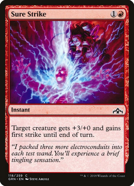 Image for Sure Strike (118) (GRN) - Magic: The Gathering