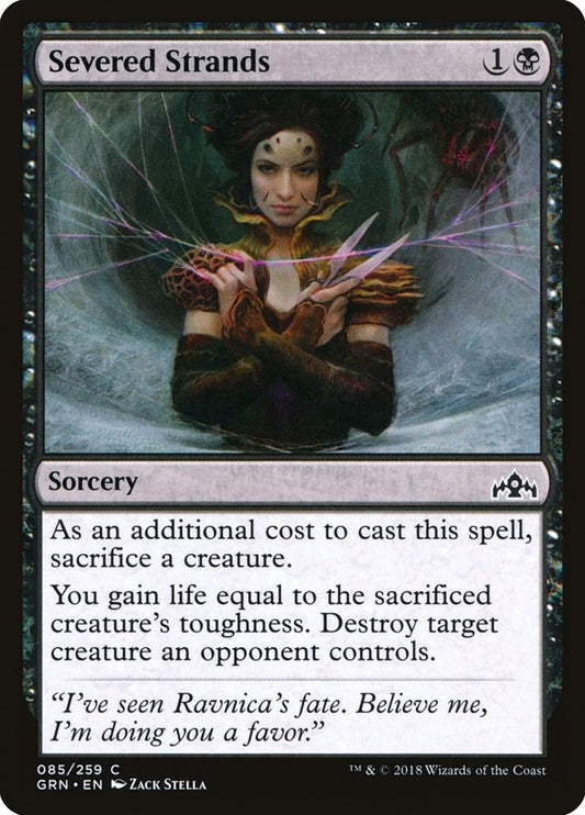 Image for Severed Strands (85) (GRN) - Magic: The Gathering