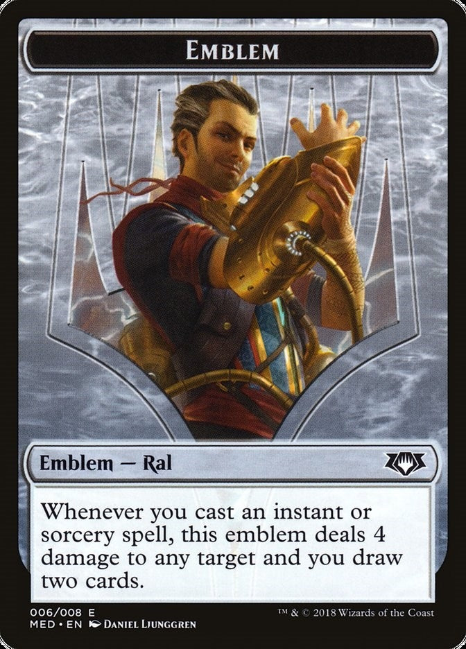 Emblem - Ral, Izzet Viceroy (6) (MED)