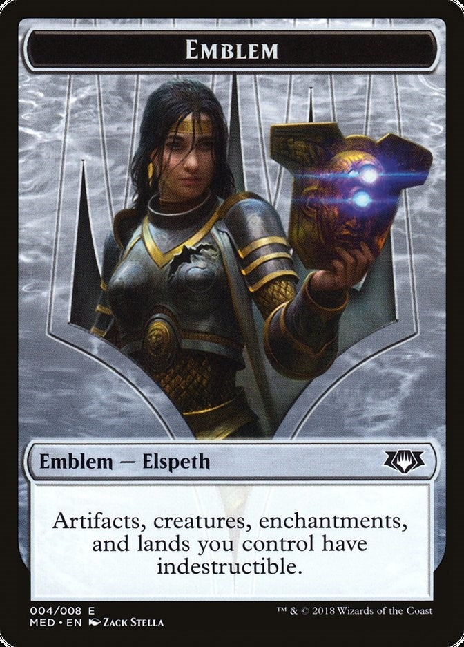 Emblem - Elspeth, Knight-Errant (4) (MED)